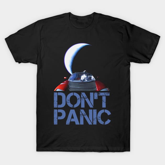 Don't Panic T-Shirt by Nerd_art